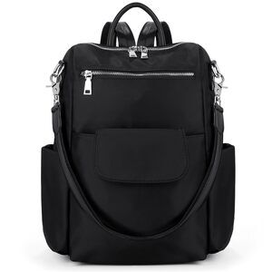 3667 Backpack Purse 3 ways Oxford Waterproof Cloth Nylon Rucksack Shoulder
